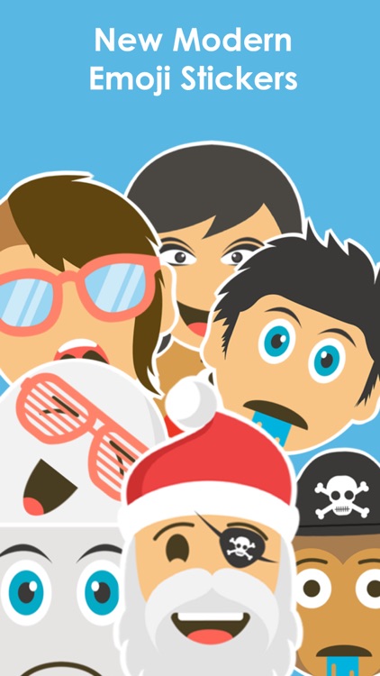 Emoji 2.0 - Extra Moji Stickers for iMessage