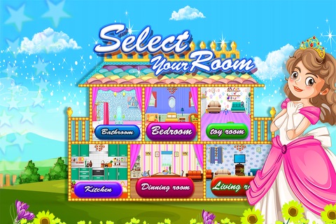 Princess Doll House Decoration screenshot 3