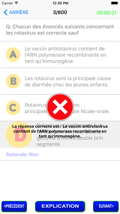 How to cancel & delete Microbiology Questions in French from iphone & ipad 2