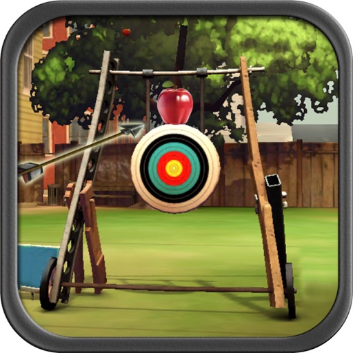 Apple Target Bow Icon