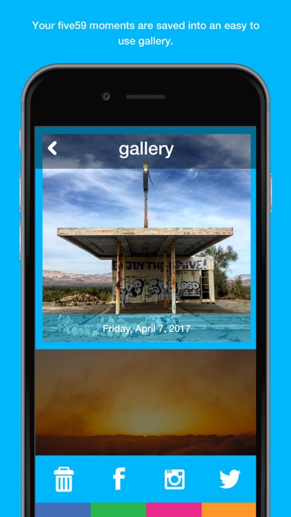 five59 - Daily Photo App