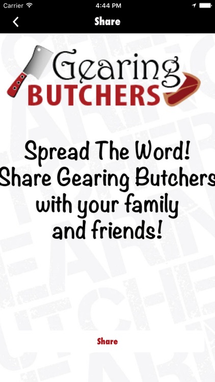 Gearing Butchers