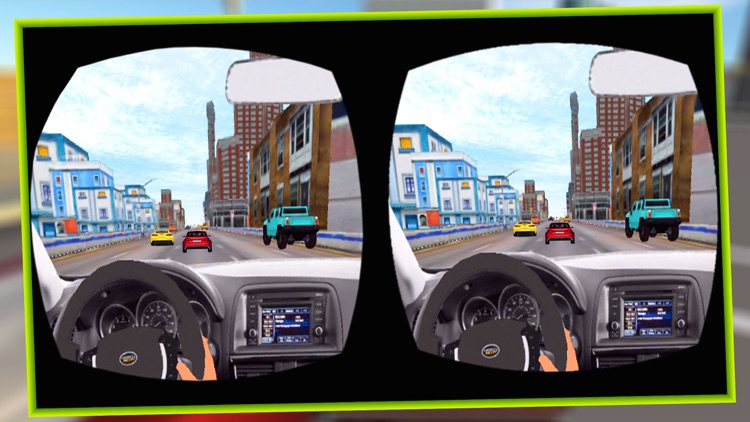 VR Highway Car Racing 3D Game - Pro screenshot-4