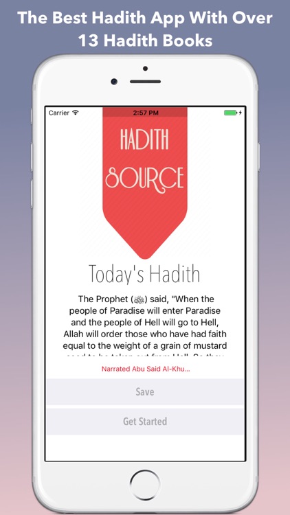 Hadith Source Pro - Sahih Al Bukhari & Muslim