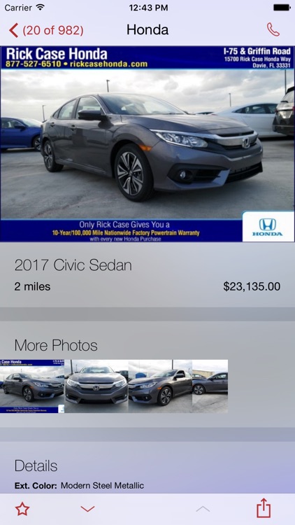 Rick Case Honda DealerApp