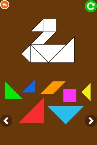 Fun tangram:Learn math shapes screenshot 4
