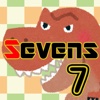 Dinosaur Sevens (Playing card game) pure