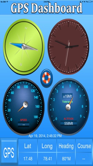 GPS with Compass, Speedometer, Alitmeter & Time(圖3)-速報App