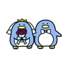Mr & Mrs Penguin Stickers