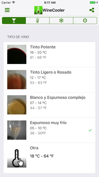 WineCooler enfriador de vino con temporizador