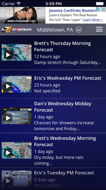 abc27 Weather screenshot-3