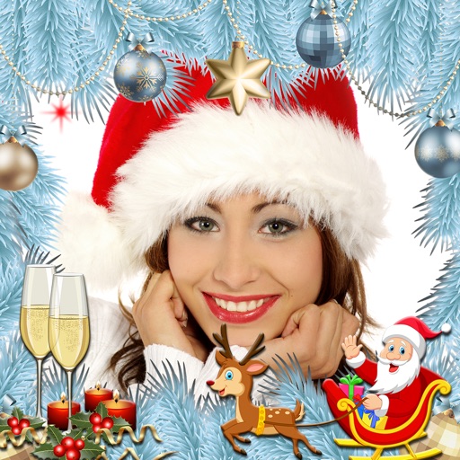 New Christmas Photo Frames - Holiday Frames Maker icon