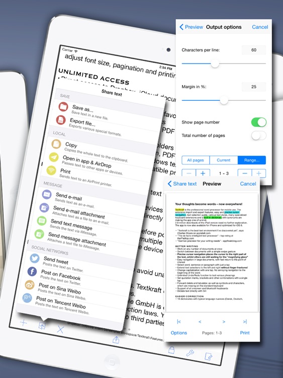 Textkraft English - Write, Research & Correct screenshot-3