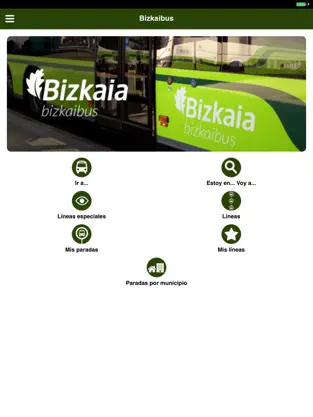 Captura 1 Bizkaibus iphone