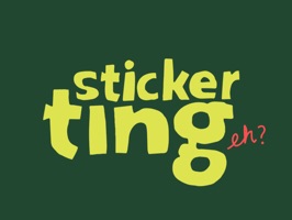 'Sticker Ting' is a collection of stickers built from everyday Toronto slang