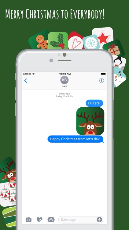 Christmas Stickers by let's dev