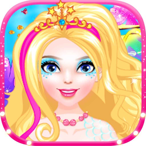 Fantasy Mermaid Dress Up-Makeover Salon Girl Games Icon