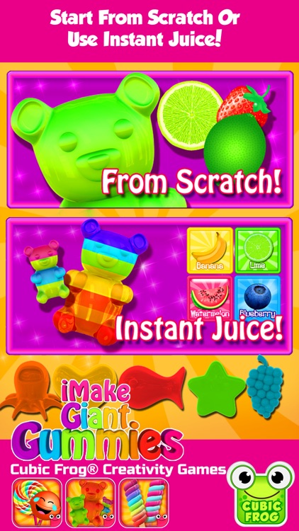 iMake Giant Gummies- Gummy Food Games for Kids by Cubic Frog Apps