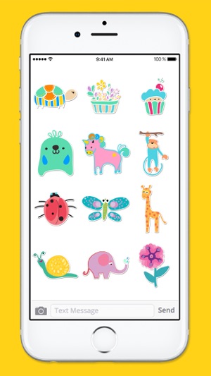 Animal and Doodle Stickers a Kawaii Sticker Pack(圖5)-速報App