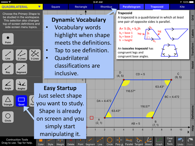 Geometry Ace: Math Tutor