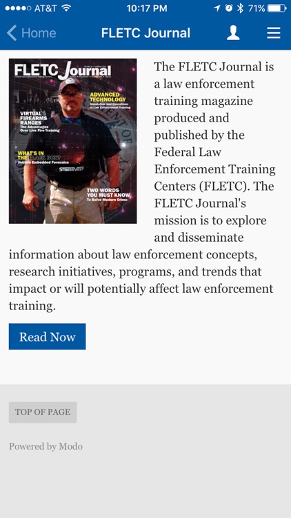 FLETC Mobile App