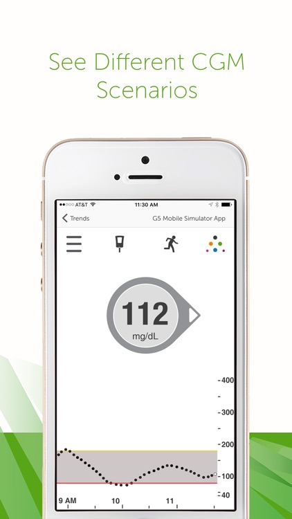 Dexcom G5 Mobile Simulator