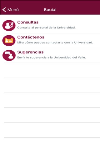 Univalle Movil screenshot 3