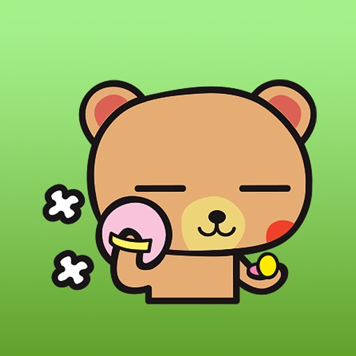 Brownie The Litle Baby Bear Sticker
