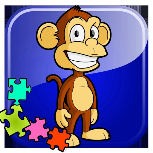 Monkey King Jigsaw Puzzle For Kids Preschool Icon