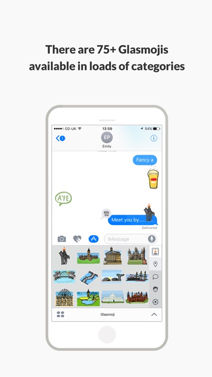 Glasmoji - Glasgow emoji-stickers