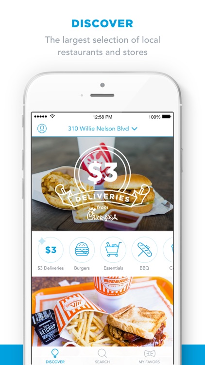 Favor - Food Delivery from Any Restaurant screenshot-3