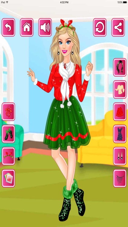 Winter Girls Dress up ,Makeup, Makeover