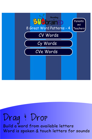 8 Great Word Patterns Level 4 screenshot 2
