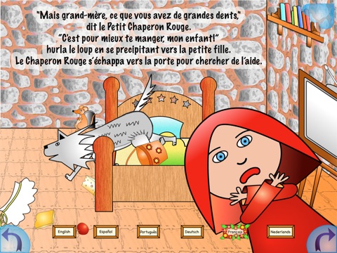 Little Red Riding Hood * Multi-lingual Stories screenshot 4