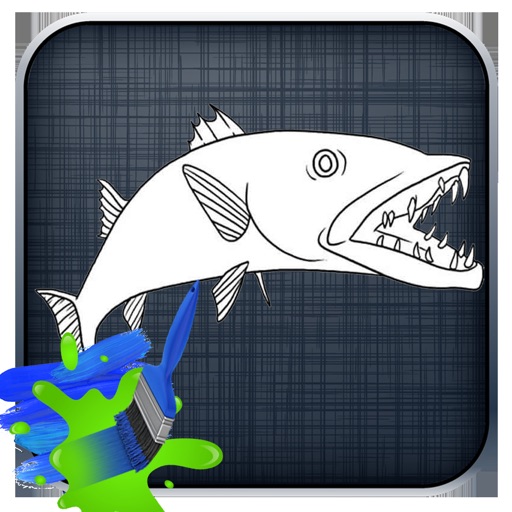 Tap Barracuda Paint Game iOS App