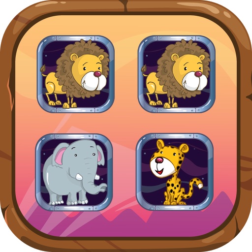 Animals Matching For Kids & Adults iOS App