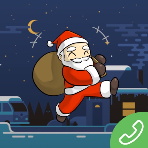 Call Santa Claus Christmas: Head & Catch kids wish Icon