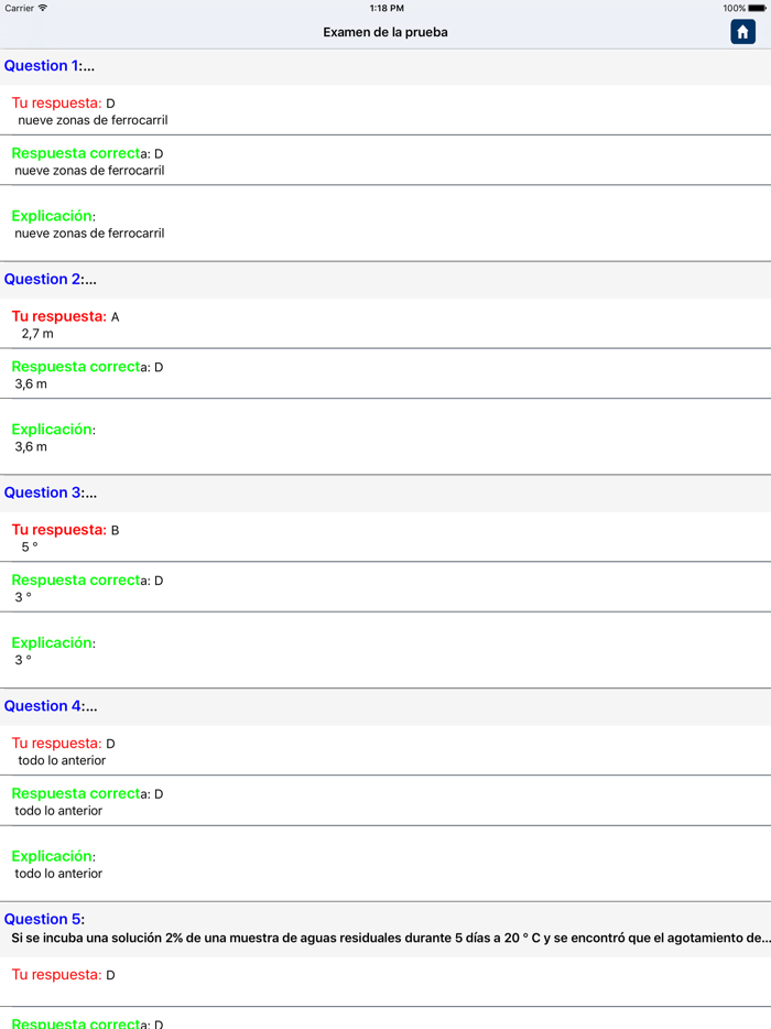 Civil Engineering Quiz in Spanish