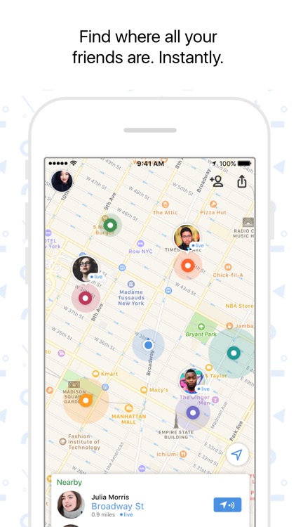 Pulse - Find friends instantly