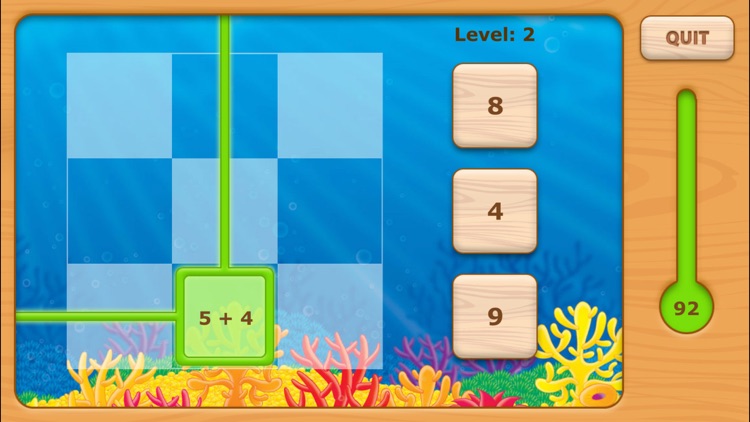 Adventures Kids Undersea Math Addition Puzzles screenshot-3