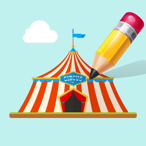 Circus Coloring Book for Children: Learn to color iOS App