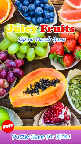 Game screenshot Fruits Jigsaw Puzzles Learning Games Free For Kids mod apk