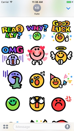 Smiley face Sticker 1(圖4)-速報App