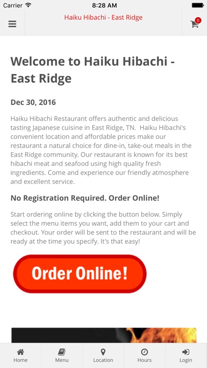 Haiku Hibachi - East Ridge