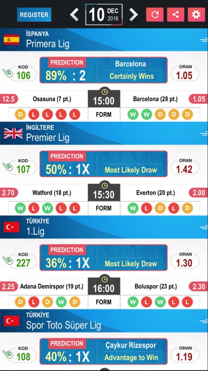 Tips Betting Prediction Results - Football LE screenshot-4