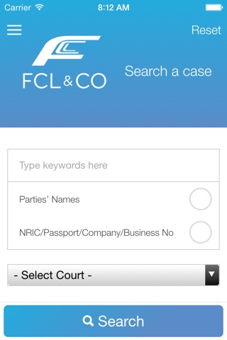 FCL&CO Case Law Search screenshot 3