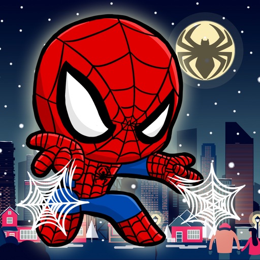 Flying Hero for Spiderman Icon