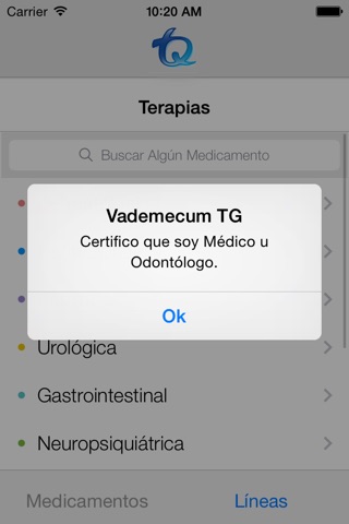 Vademecum TQ screenshot 3