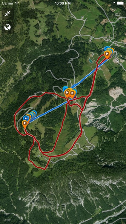 Ski run - ski/snowboard GPS tracker screenshot-4