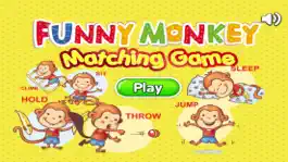 Game screenshot Matching Monkey Acting Toddler Kids Games Learning mod apk